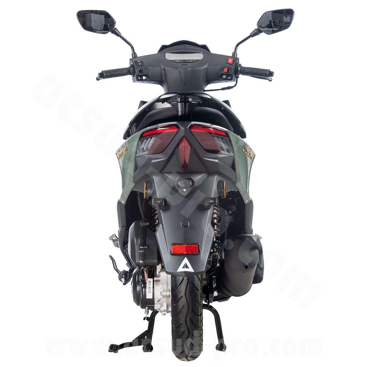 Scooter TNT motor dixon kaki 12" 4 temps 50 cc injection euro 5/+ V2 (25KM/H - belgique allemagne) - vue 6