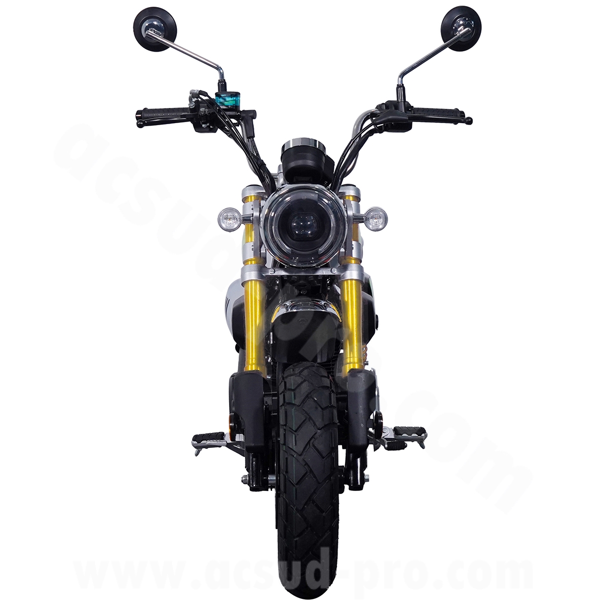 Moto TNT motor good vibes 125 cc E5 blanc - vue 2