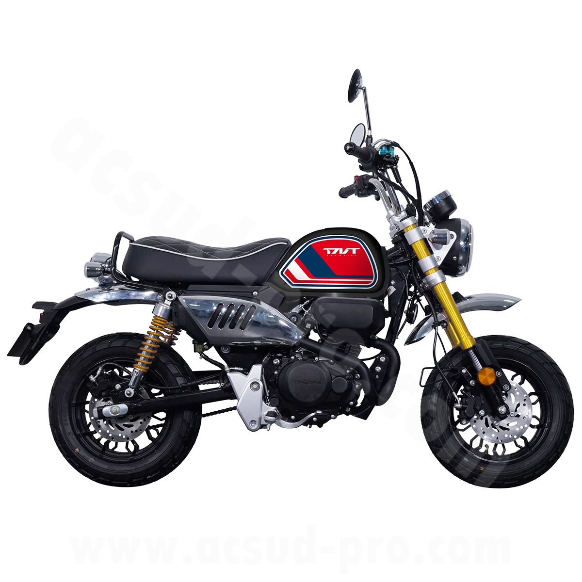 Moteur TNT Motor Good Vibes 125 cc E5 noir - vue 3