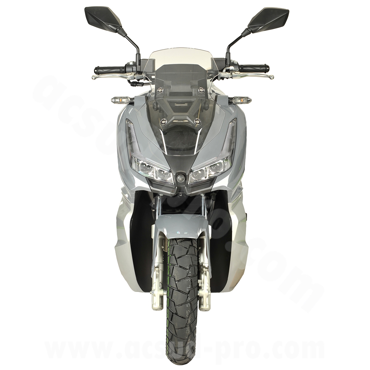 Kit plastiques Scooter TNT motor xco 125 cc E5+ gris nardo - vue 3