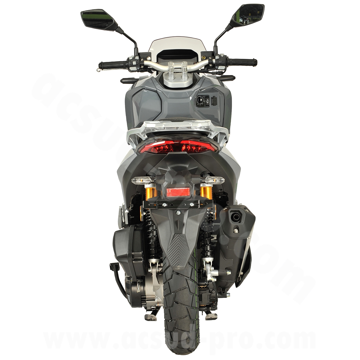 Kit plastiques Scooter TNT motor xco 125 cc E5+ gris nardo - vue 4