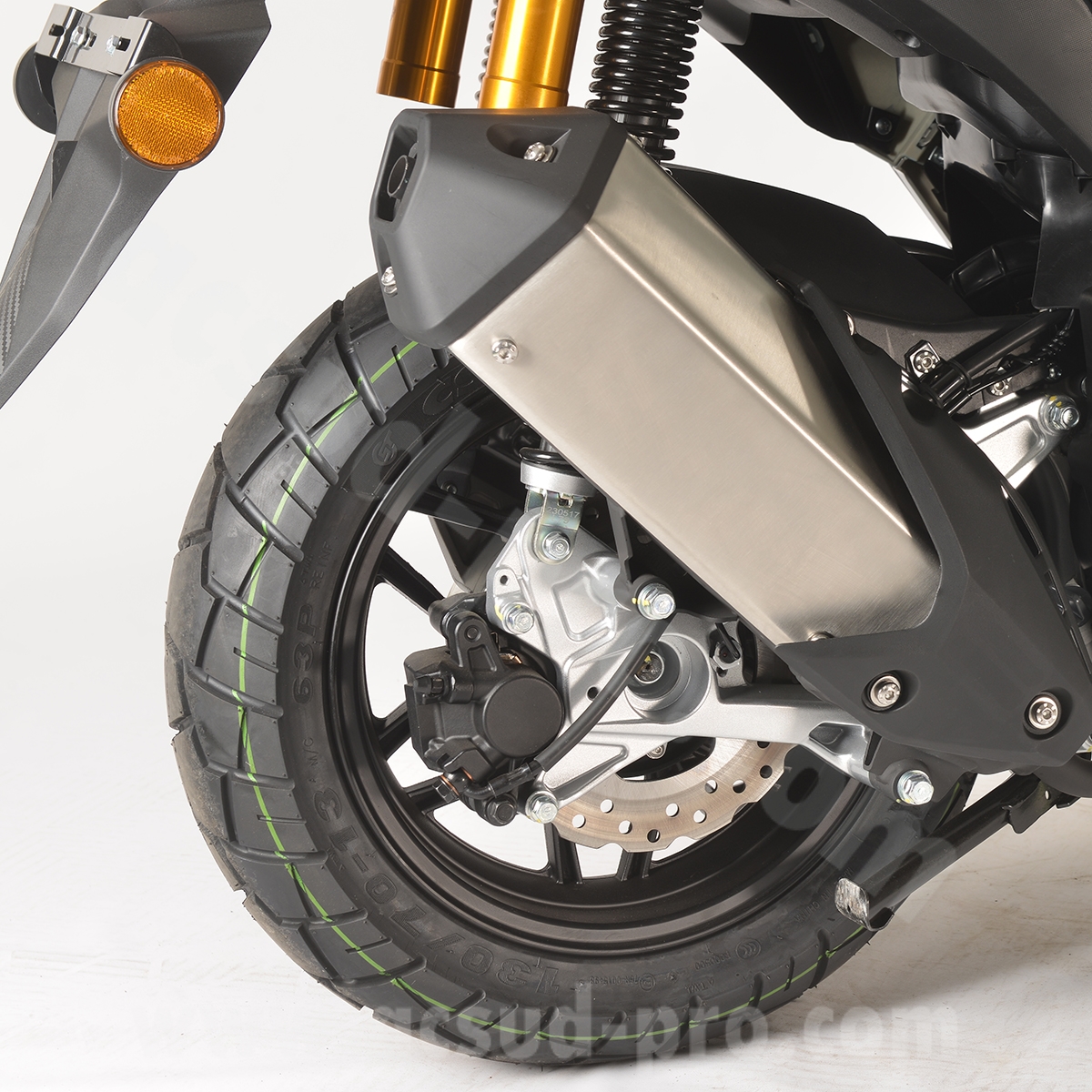 Kit plastiques Scooter TNT motor xco 125 cc E5+ gris nardo - vue 7