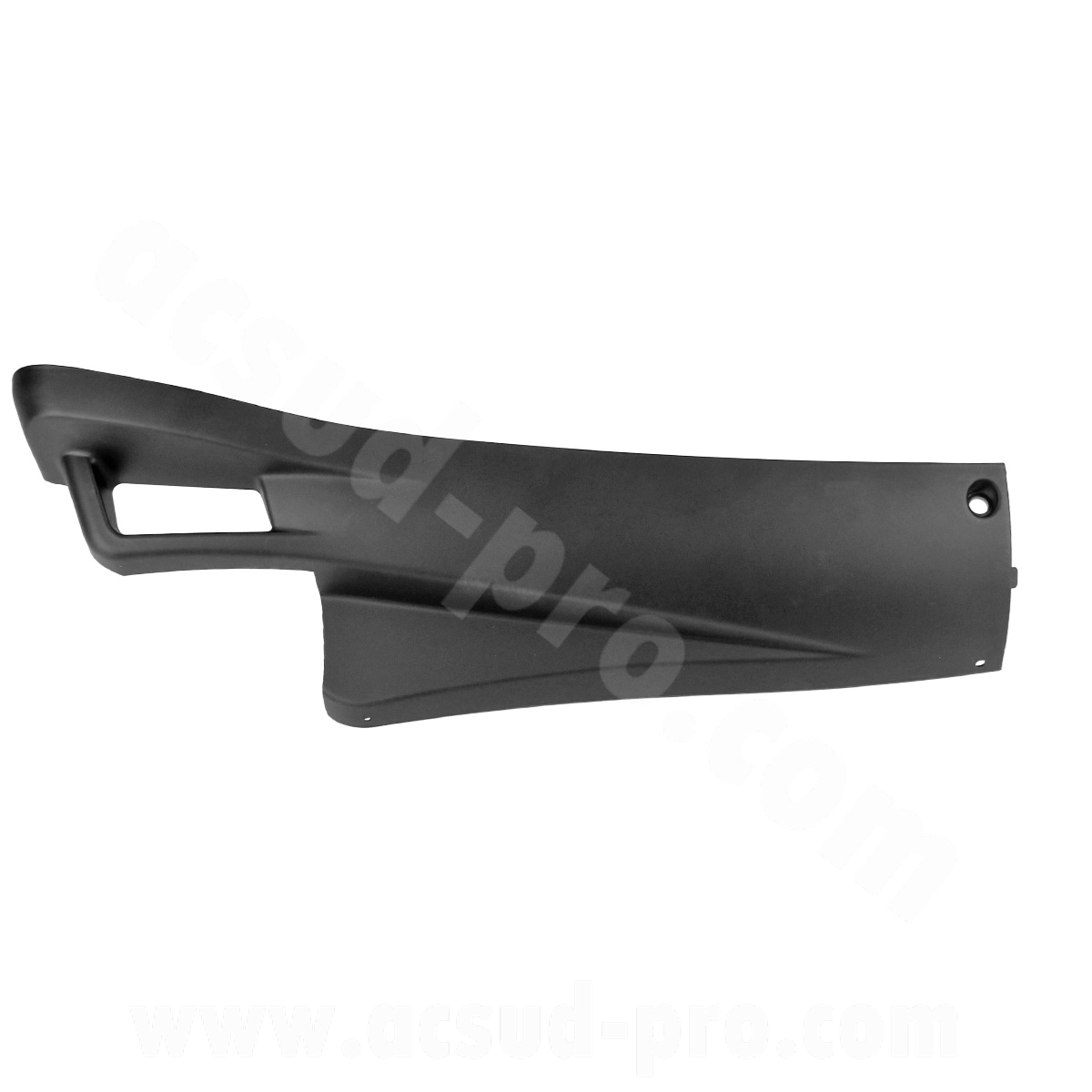 Cache inférieur de châssis droit TNT Motor noir mat 50 cc et 125 cc