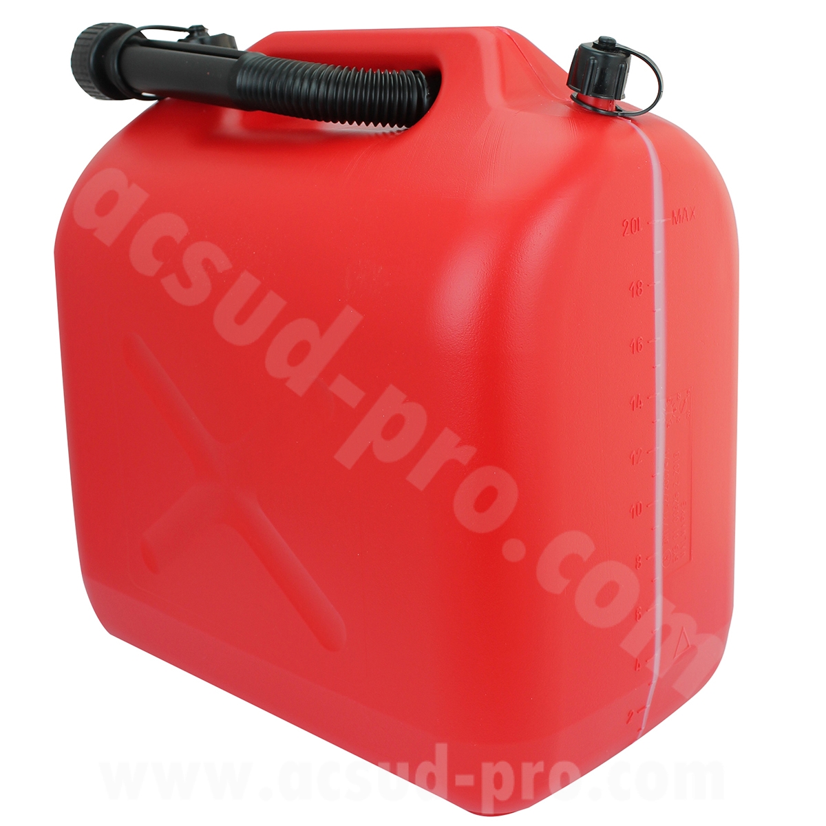Bidon jerrycan plastique homologué 20 litres - vue 2