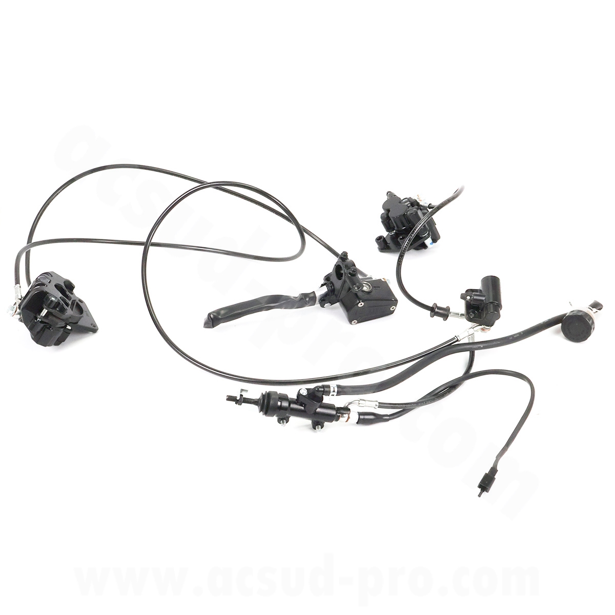 Ensemble frein complet Black Pearl 125 cc E5