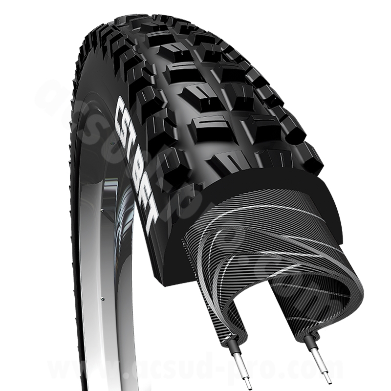 Pneu vélo 20 x 4.00 CST BFT Fat Bike MTB anti-crevaison 1.5 mm