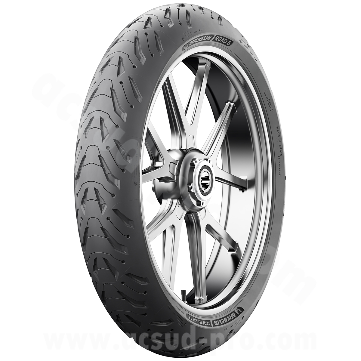 Pneu moto avant Michelin Road 6 120-70-17 58W radial
