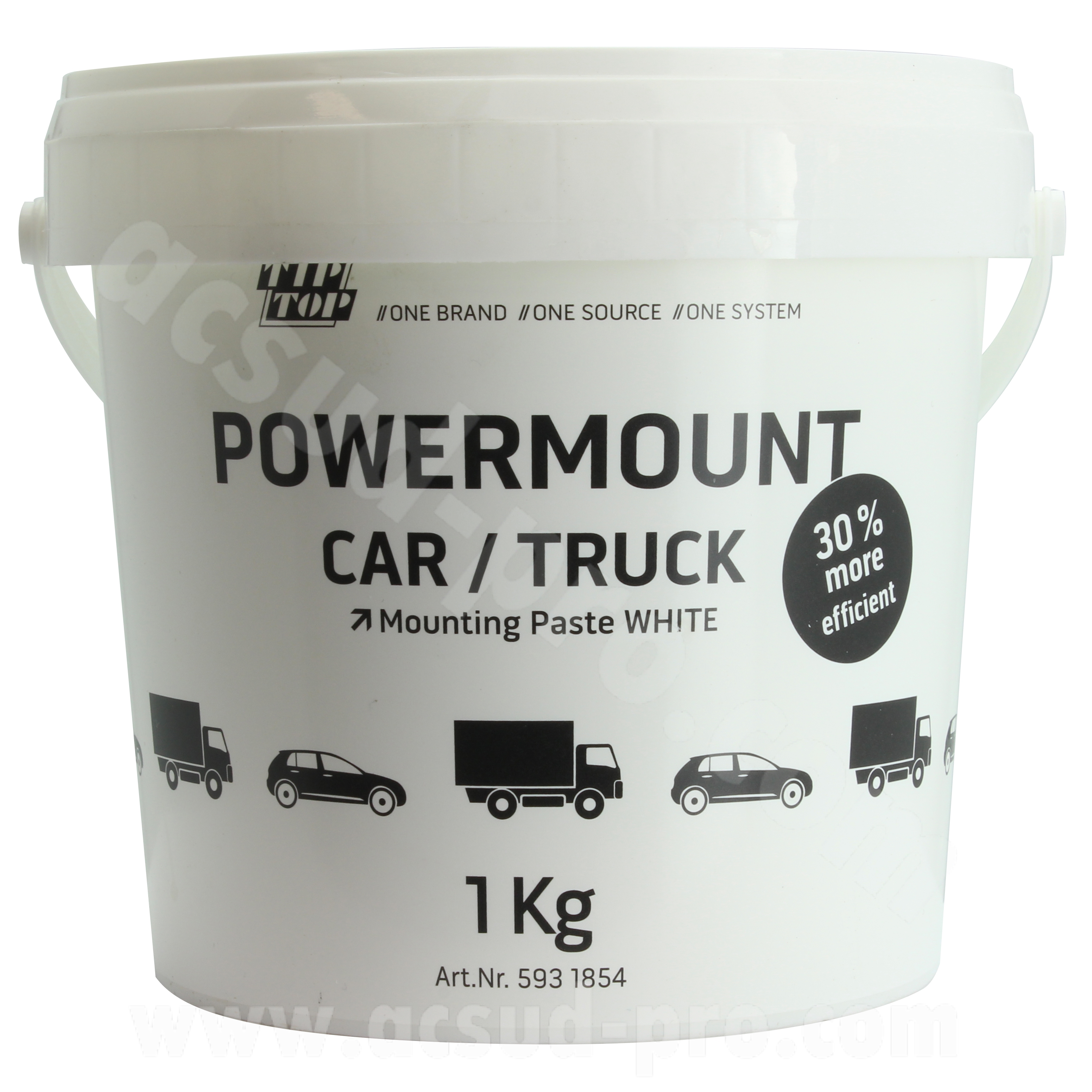 Pâte à pneu Tip Top 1 kg Powermount qualité standard