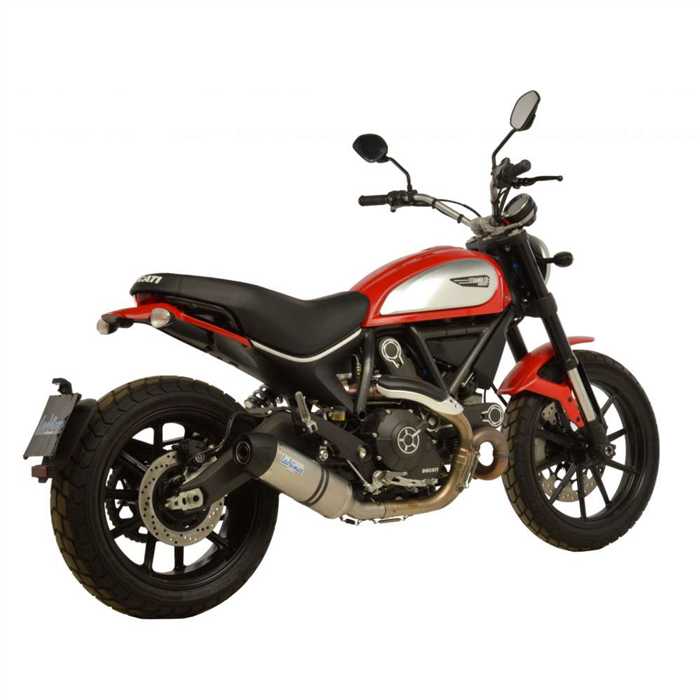 SBK LV one ducati scrambler 800 inox - vue 2