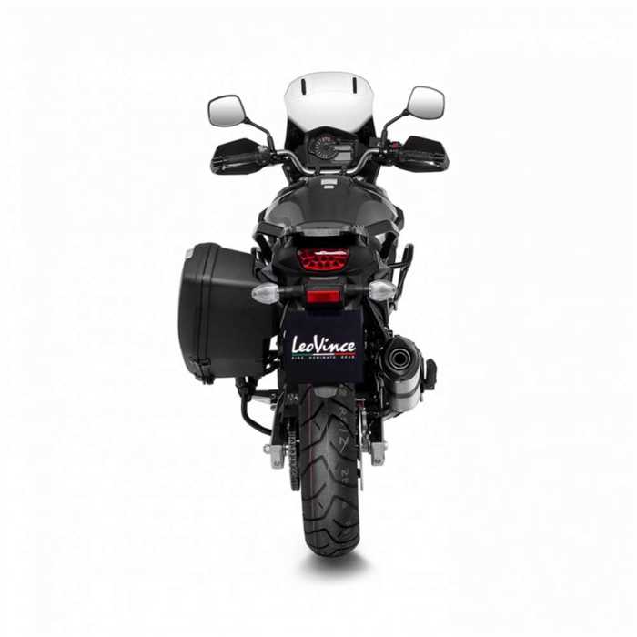 Leovince SBK LV One Evo Suzuki V-Strom 650/XT inox - vue 3