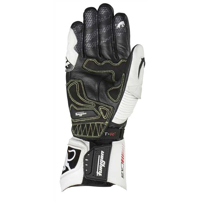 Gants Furygan Fit R 2 Blanc-Noir - vue 2