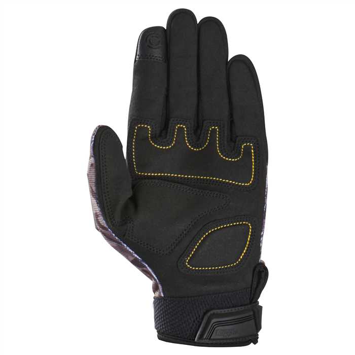 Gants Furygan Tekto Evo Noir Camouflage - vue 2