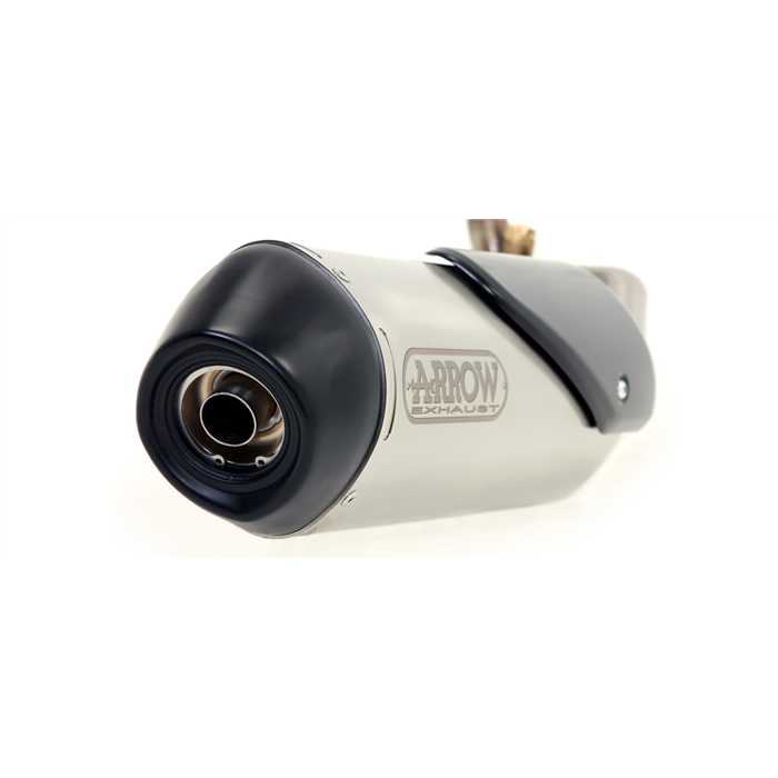 Échappement Arrow acier inoxydable Piaggio MP3 300 i.e. Yourban '11 - vue 2