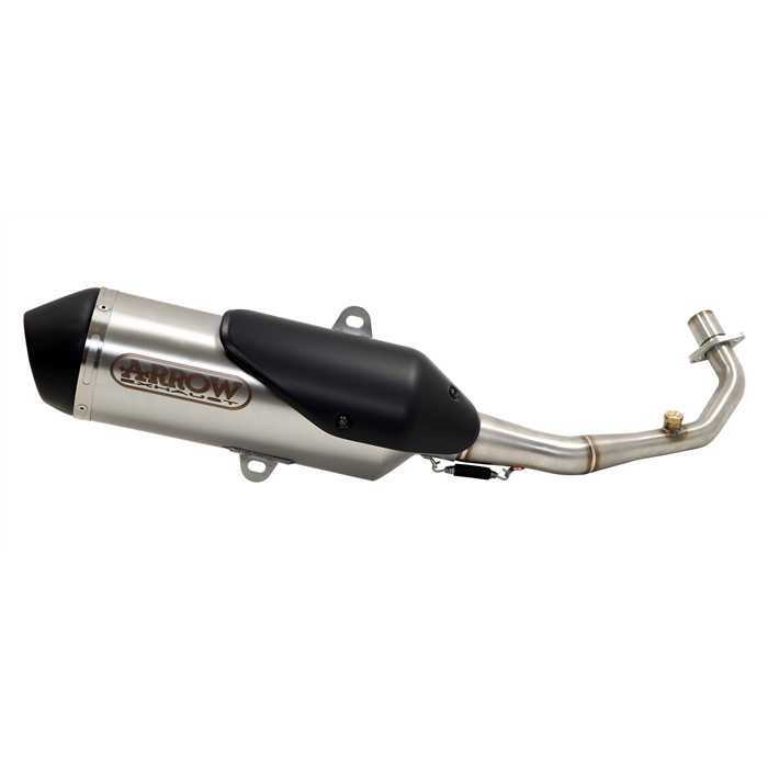 Silencieux Arrow aluminium homologué Vespa GTS 300 2021 - vue 3