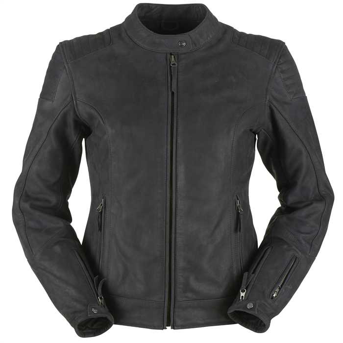 Blouson cuir Debbie noir Furygan