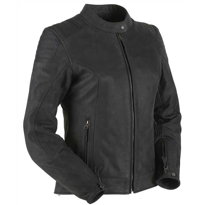 Blouson cuir Debbie noir Furygan - vue 2