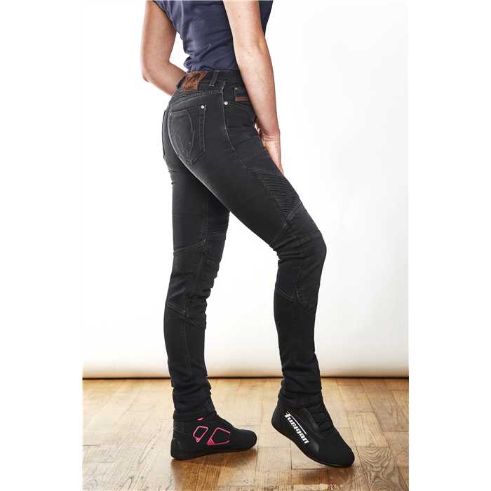 Pantalon jean Furygan Purdey LD noir - vue 2