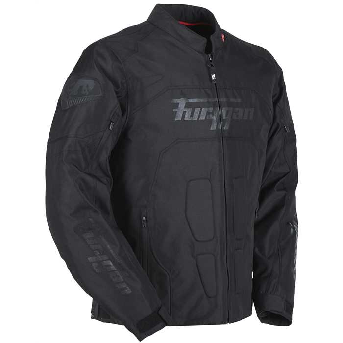 Blouson textile Furygan Carter noir - vue 3