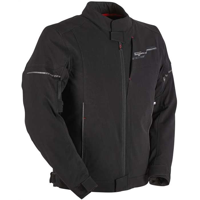 Blouson textile Furygan Start Spand noir - vue 2