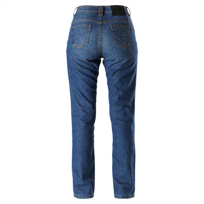 Pantalon moto FURYGAN Leena jean délavé - vue 3