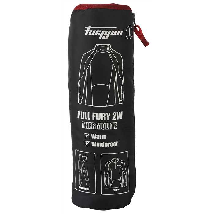 FURYGAN Furywarm Fury 2W Pull Noir - vue 2