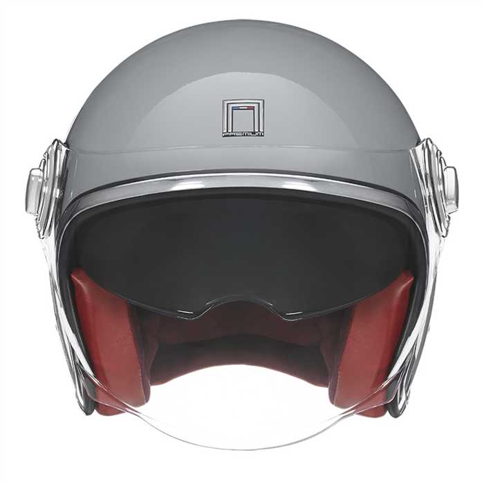 Casque Nox Jet Heritage gris Nardo - vue 2