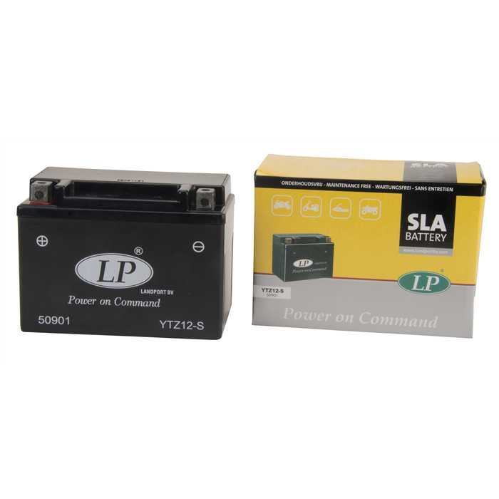 Batterie Landport LTZ12S 12V-11A sans entretien sla/technologie agm ( YTZ12S) - vue 2