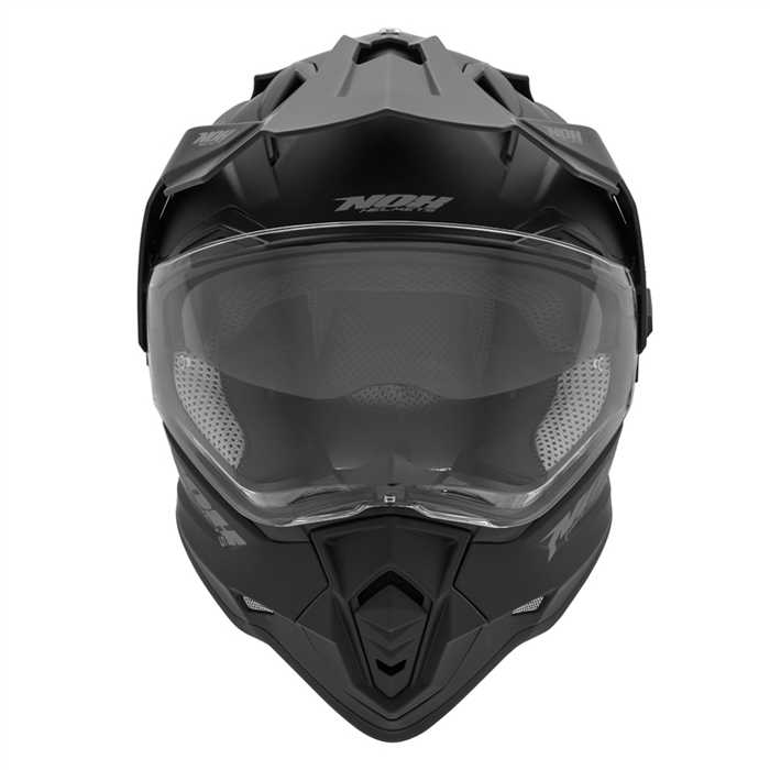 Casque Nox Cross N312 noir mat DV écran - vue 2