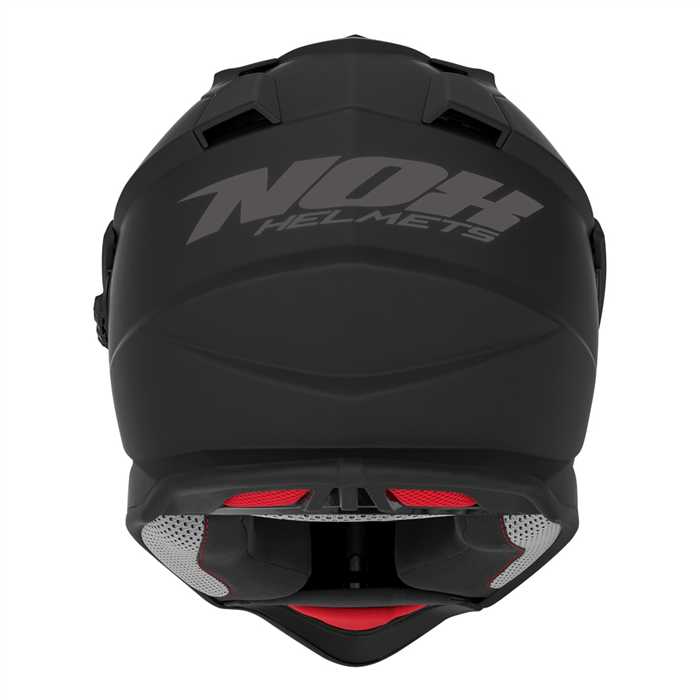 Casque Nox Cross N312 noir mat DV écran - vue 3