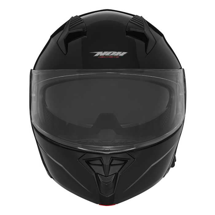 Casque Nox Modulable N968 noir brillant - vue 2
