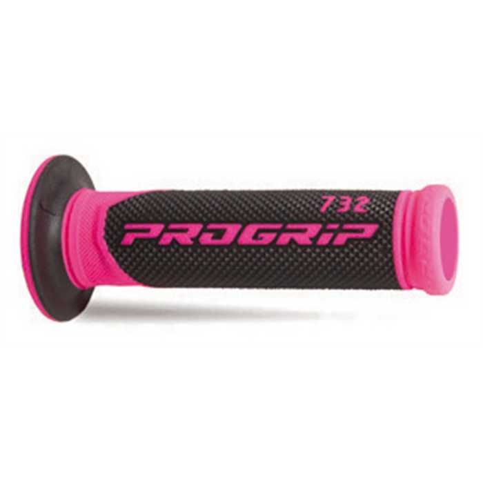 Caoutchouc de poignée ProGrip 732 Noir/Rose Diamètre 22/25 mm Longueur 125 mm - vue 2