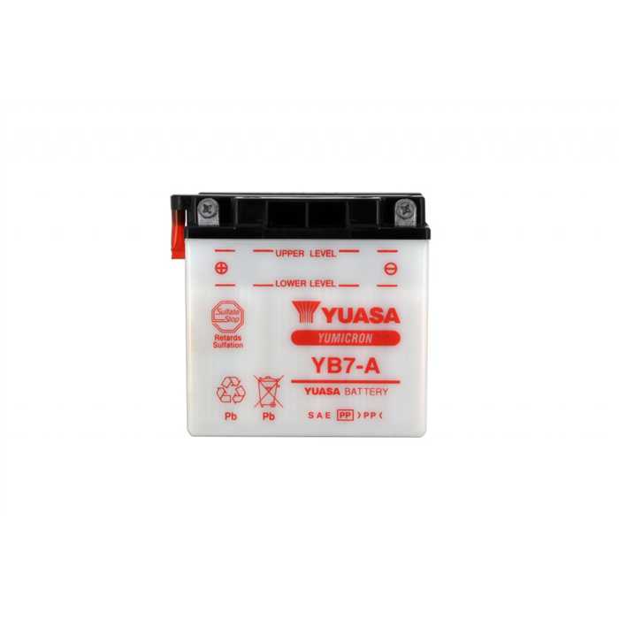 Batterie moto Yuasa YB7-A JMT 7073505 - vue 2