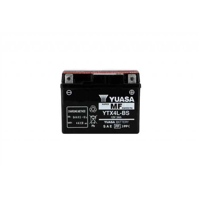 Batterie Yuasa YTX4L-BS AGM sans entretien - vue 2