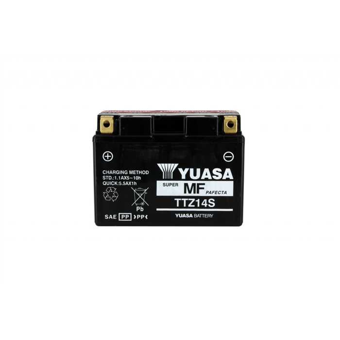 Batterie Yuasa YTZ14S 12V 11Ah activée en usine - vue 2