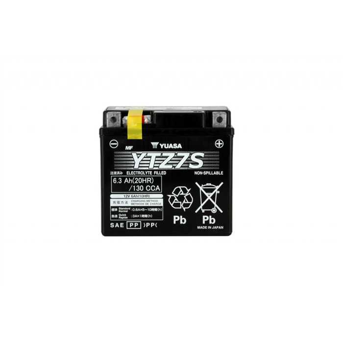 Batterie Yuasa YTZ7-S SLA-AGM sans entretien - vue 2