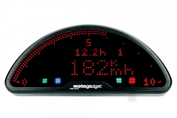 Tableaux de bord numérique Motogadget Motoscope Pro homologué - vue 2