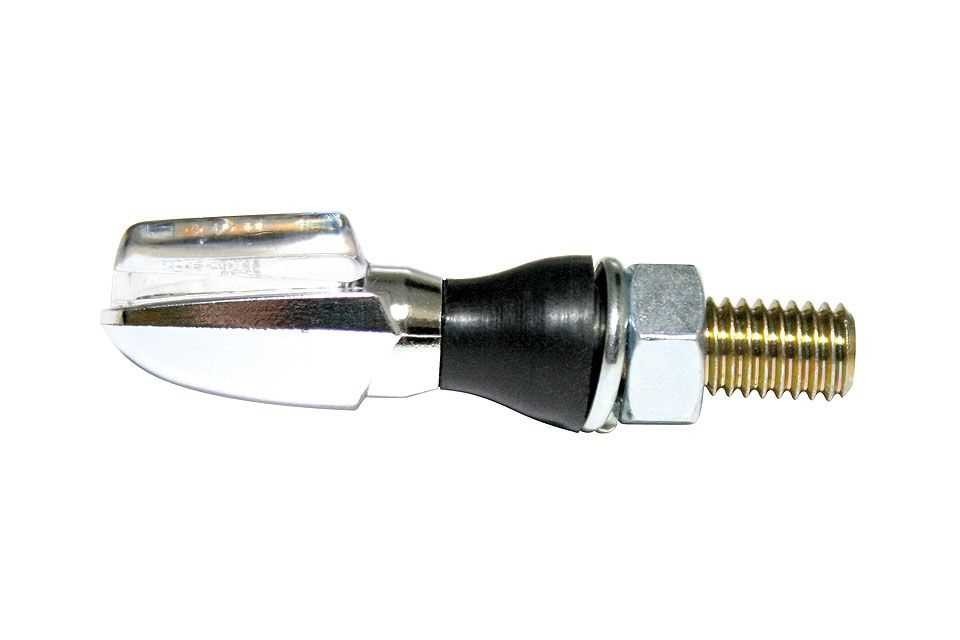 Paire de clignotants à LEDs Spark - Chrome BRAZOLINE - vue 2
