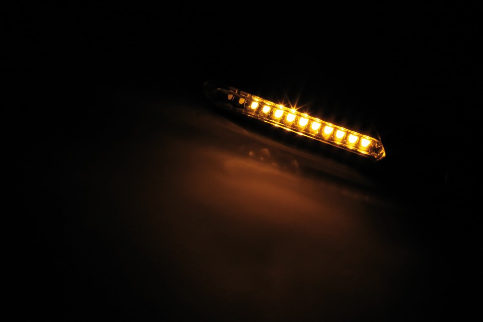 Paire de clignotants à LEDs séquentiels Stratos Brazoline - vue 3