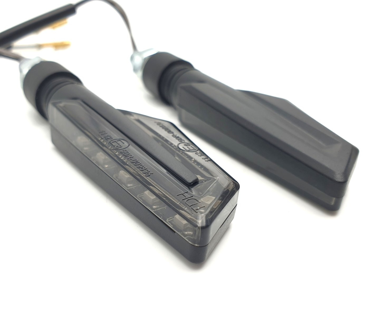 Clignotants à LED Demon Noir Brazoline - vue 2