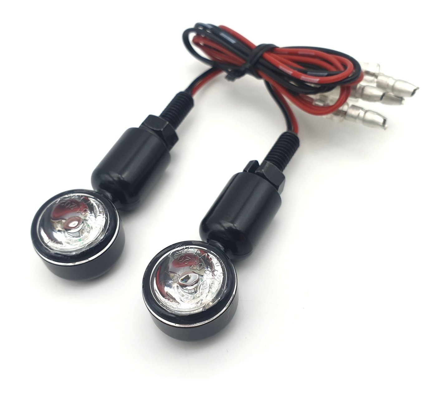 Clignotants HI-Power MC 1 Aluminium noir BRAZOLINE - vue 2