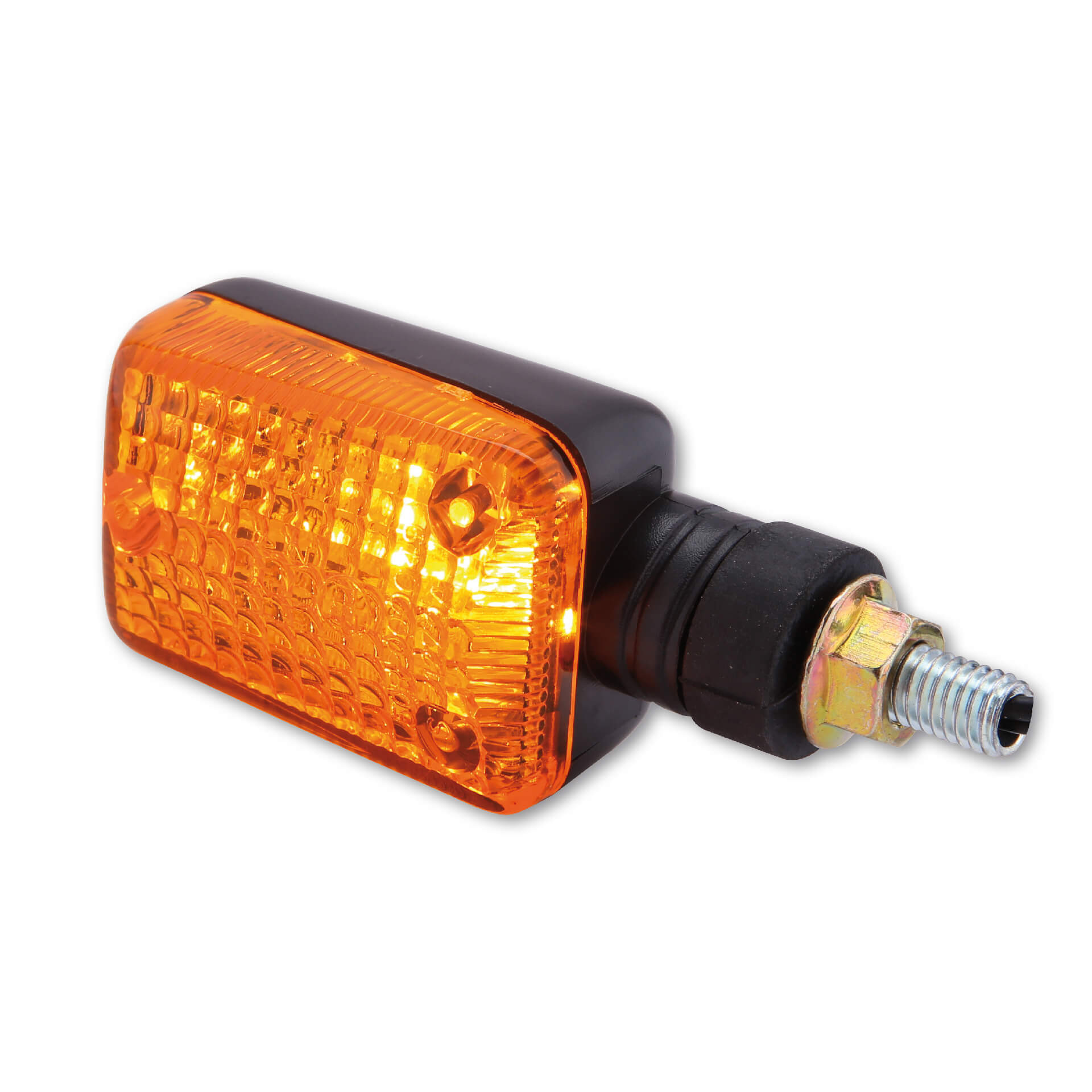 Clignotant Mini BRAZOLINE SHIN YO verre jaune noir - vue 3