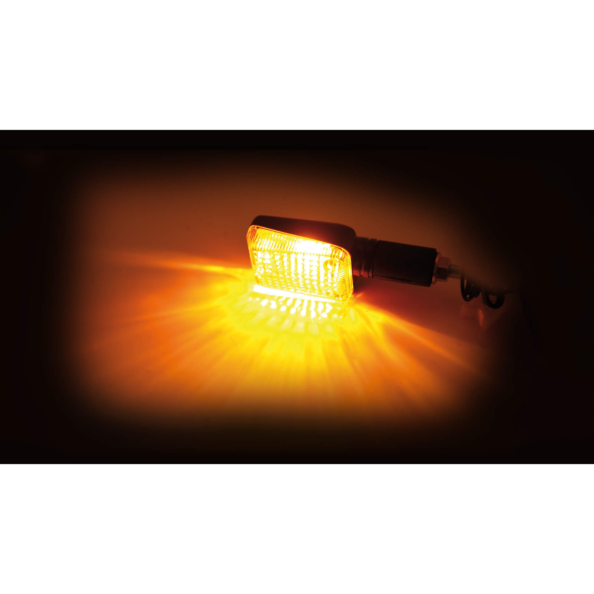 BRAZOLINE SHIN YO Mini-Clignotant noir verre jaune - vue 2