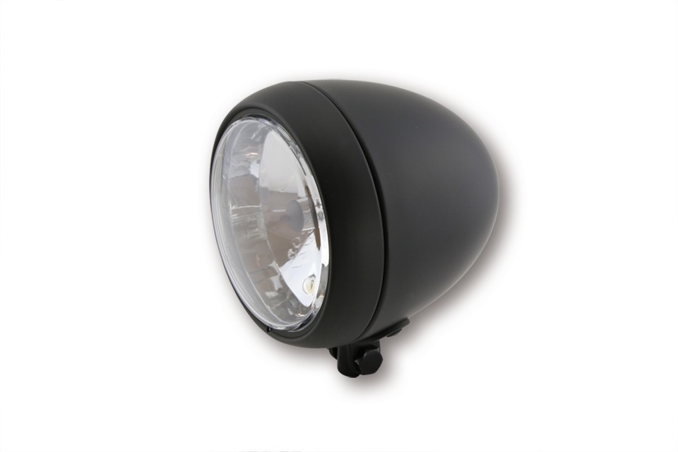 Phare noir mat Brighton Brazoline
