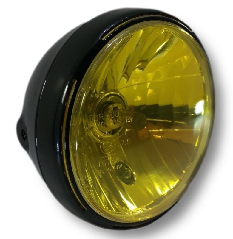 Sticker de phare jaune transparent haute résistance BRAZOLINE - vue 2