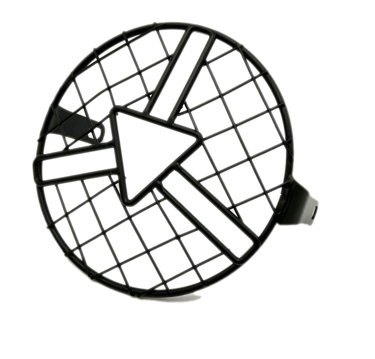 Grille de phare British noire Brazoline