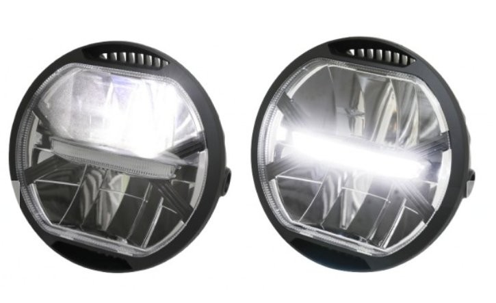 Phare LED Thunderbolt Evo KOSO - vue 3