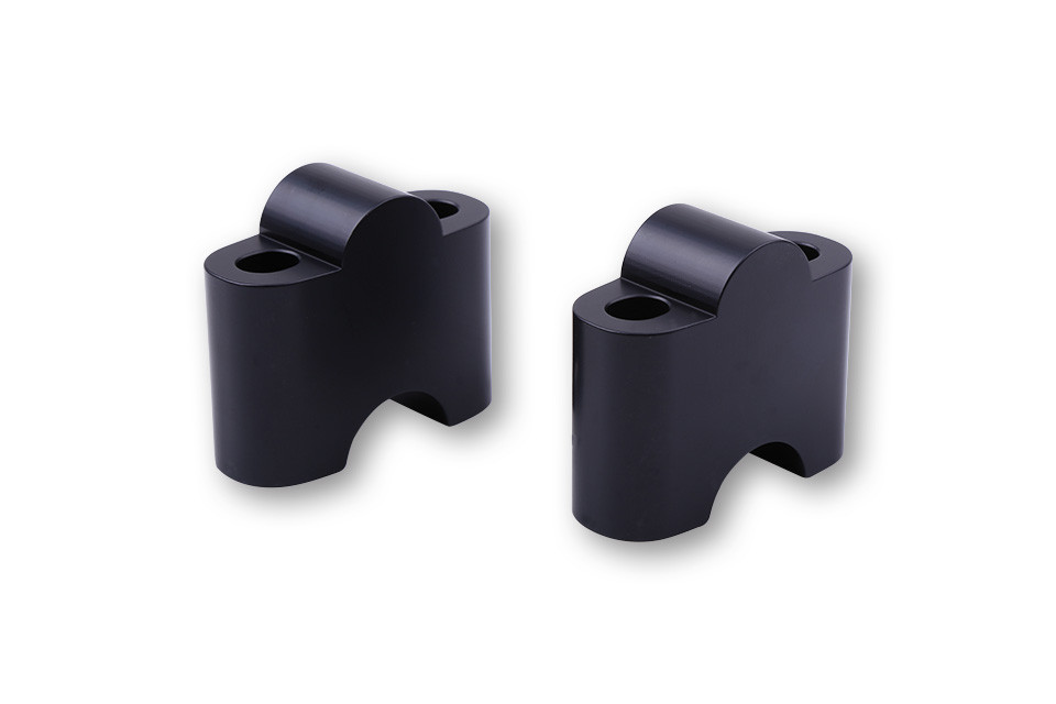 LSL Pontets guidon high-up 25mm noir