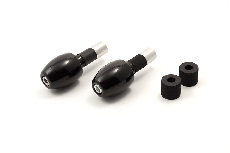 LSL Embouts de Guidon Elliptical 190g Noir