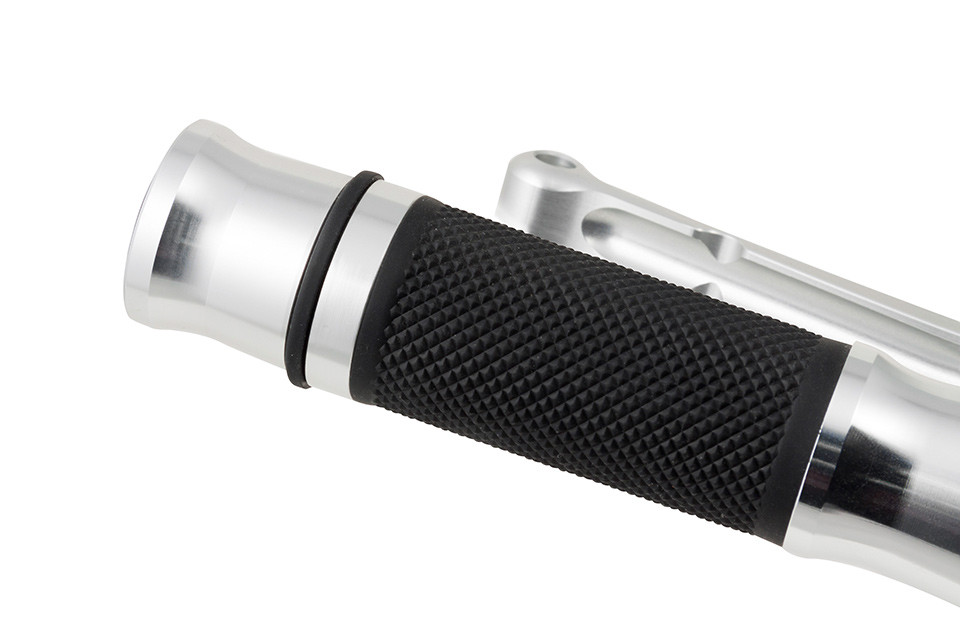 LSL Embouts de Guidon Ø14 & 18mm 85g Argent