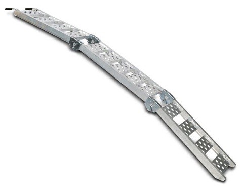 Rampe aluminium triple BRAZOLINE - Charge 250 kg - vue 3